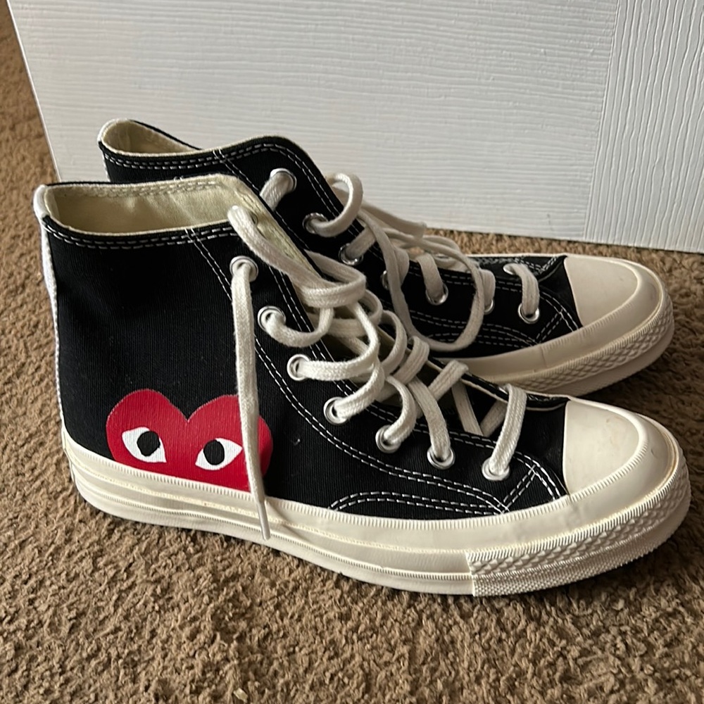 Comme des Garçons Play xConverse Chuck Taylor Hidden Heart High Top
